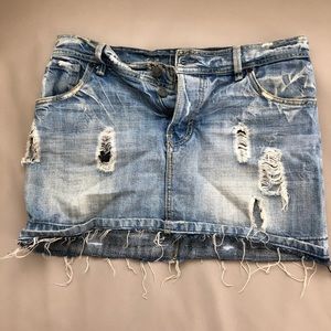 Vintage Jean Skirt